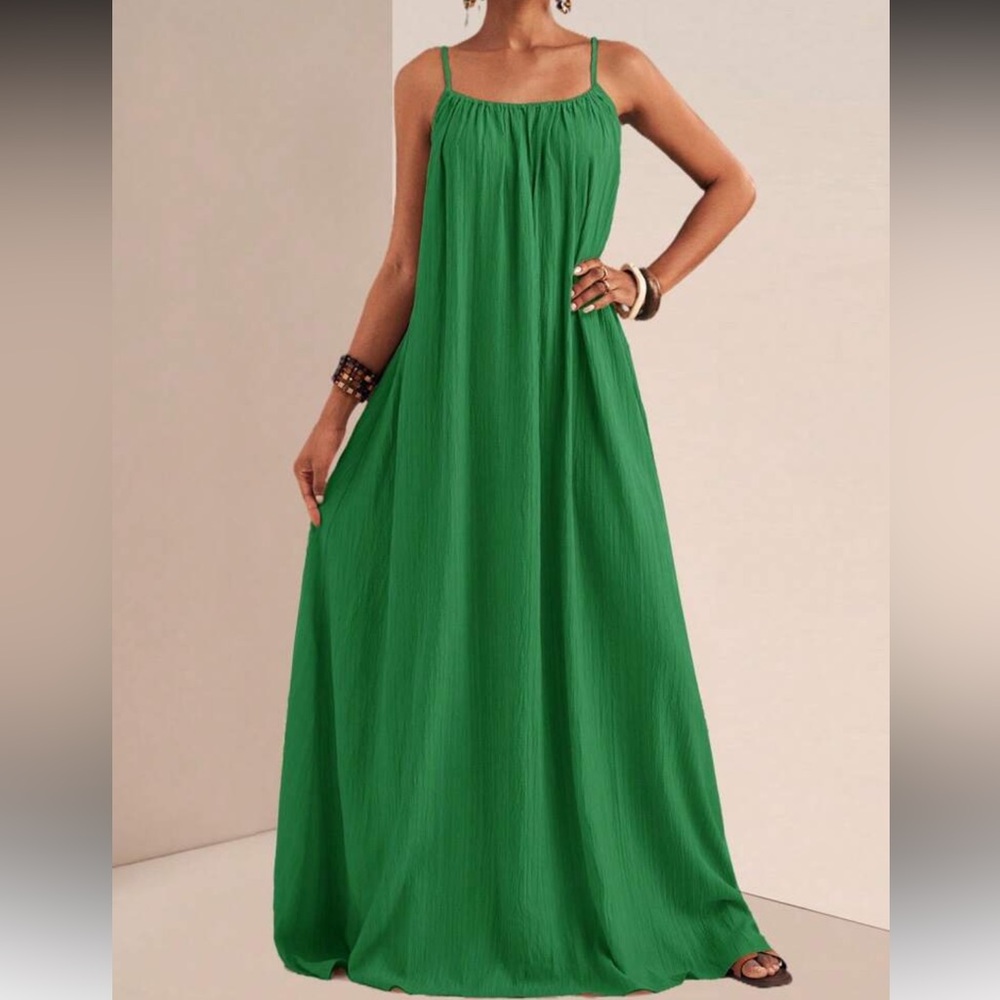 Elegant White Maxi Dress - Picture 6 of 16